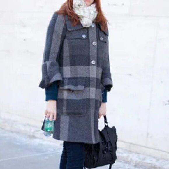 Burberry Jackets & Blazers - RARE Burberry Westminster Wool Swing Coat